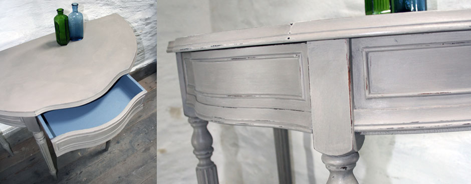 Pedran shabby chic side table
