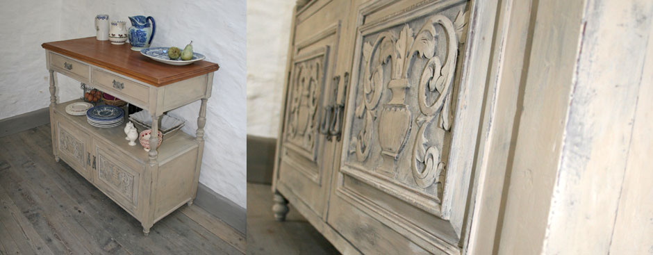 Pedran hand painted Server, Sideboard or Dresser